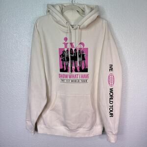 IVE Hoodie Large Show What I Have The 1st World Tour Sweater K Pop Concert Merch